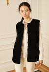 Rex Knit Back Vest - Black Rex Knit Back Vest - Black