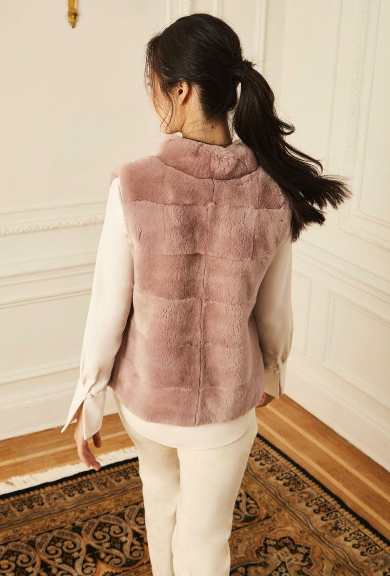 Classic Vest - Blush