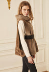 Shearling Tunic - Beige