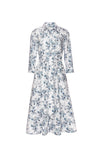 Hepburn Dress Blue Lily