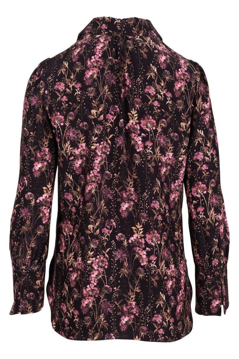 Laurel Blouse - Ruby Hydrangea