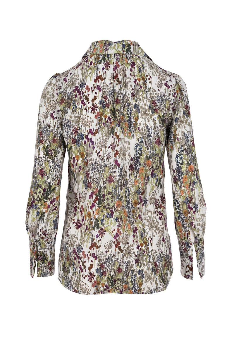 Laurel Blouse - White English Garden