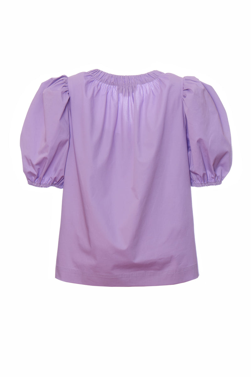 Puff Blouse - Lilac