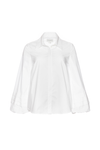 Trio Tuck Blouse - White