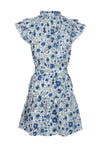 Ibiza Dress - Blue Armadillo Batik Blue