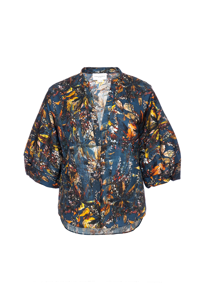 Bogart Blouse - Blue Ivy