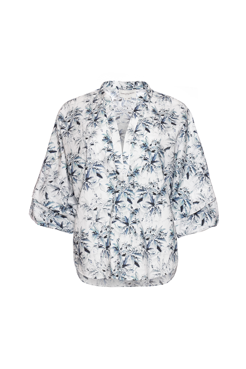 Bogart Blouse - Blue Lily