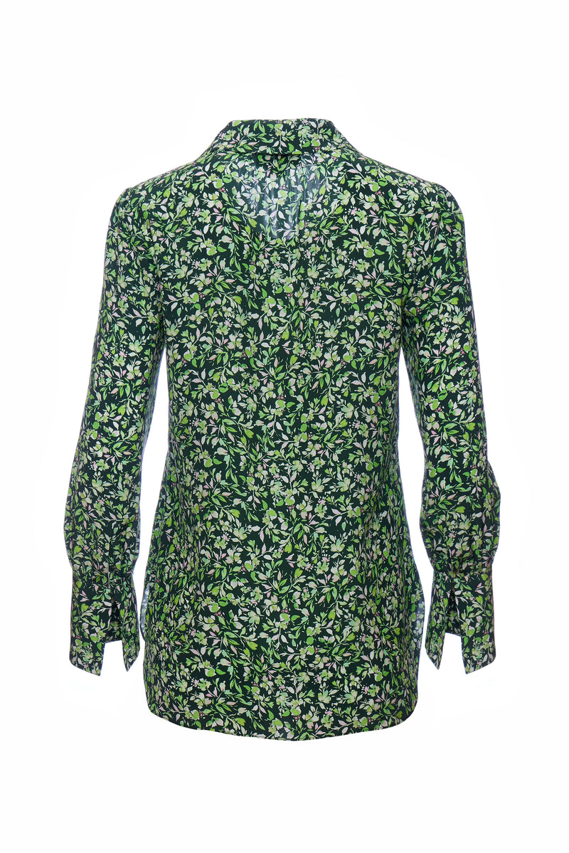 Laurel Blouse - Verde Flores