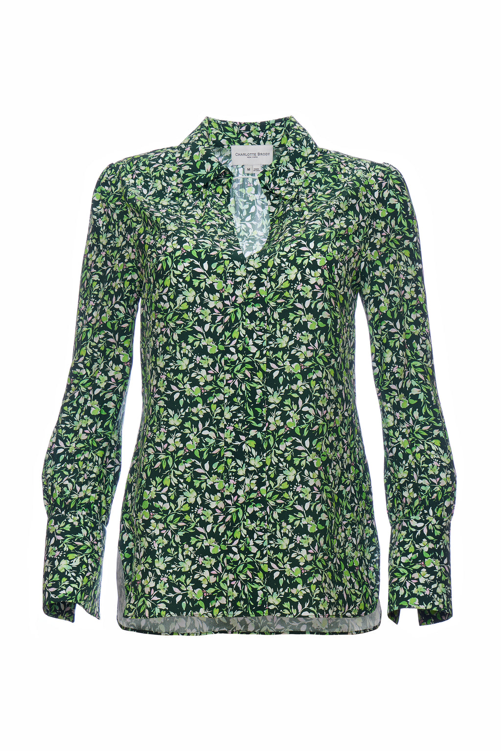 Laurel Blouse - Verde Flores