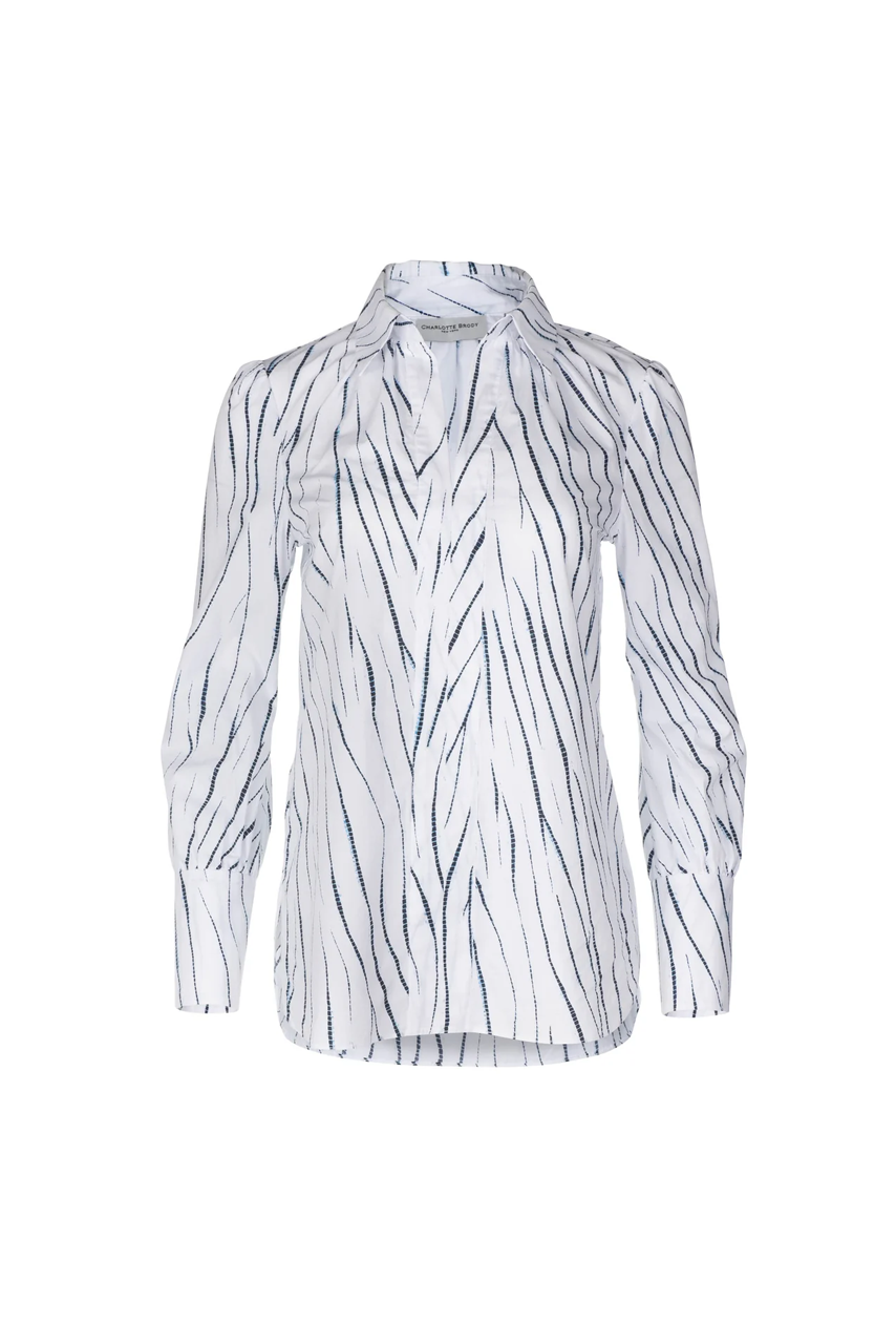 Laurel Blouse - White Willow