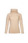 Funnel Neck Sweater - Beige