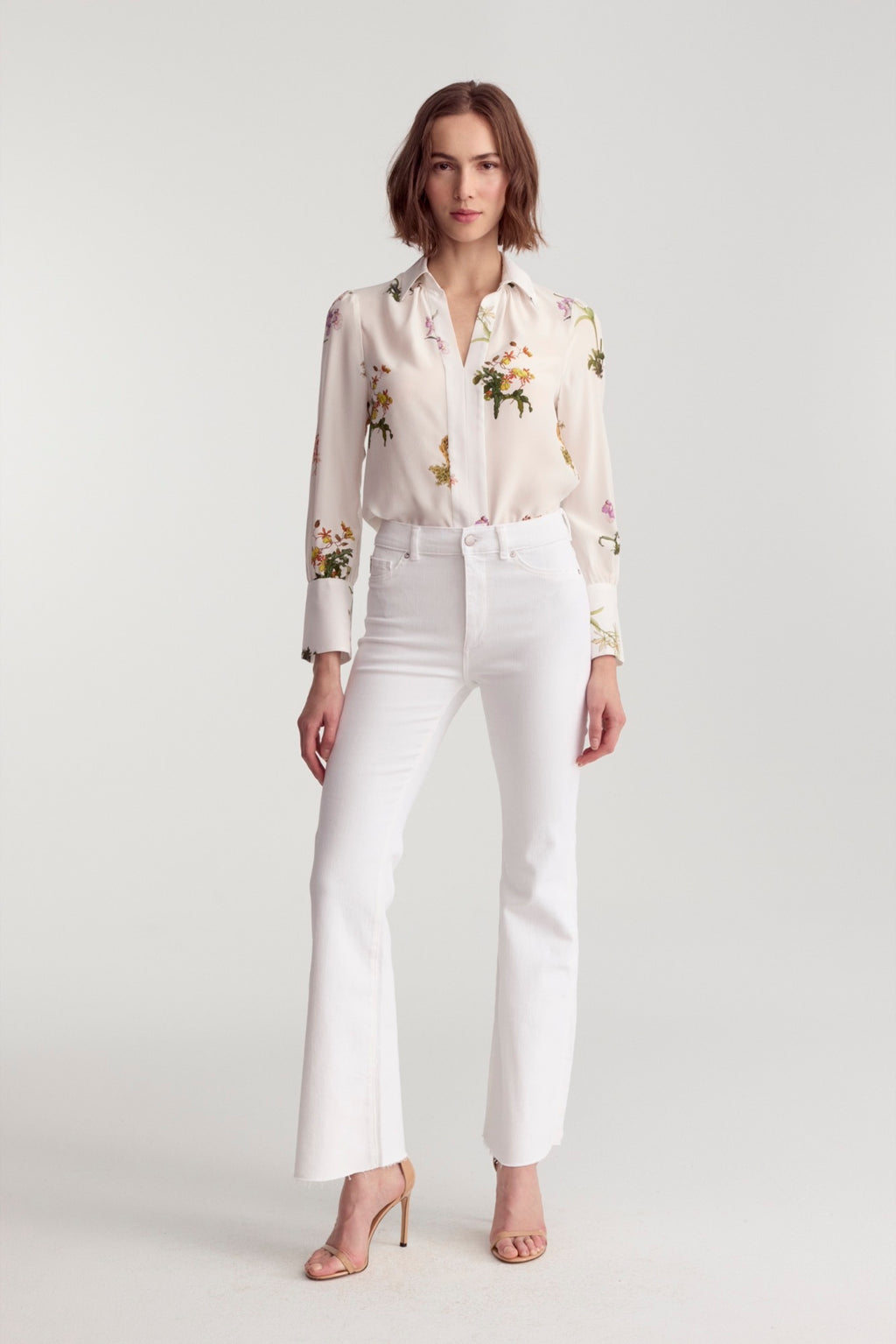 Laurel Blouse White Orchid