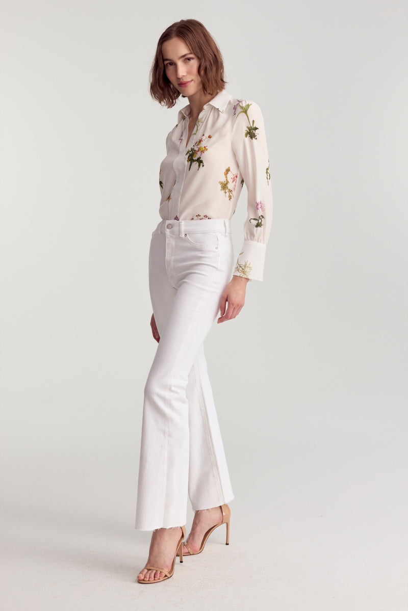 Laurel Blouse White Orchid