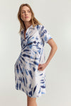 Prado Dress Blue Tie Dye