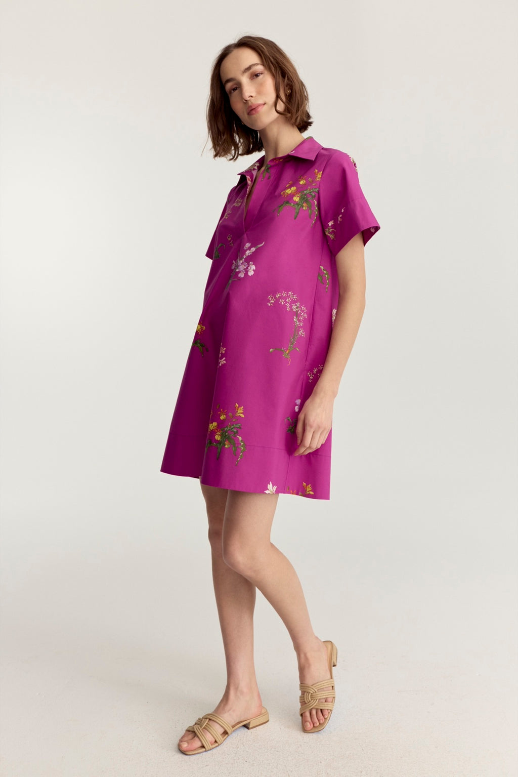 Prado Dress Fuchsia Orchid