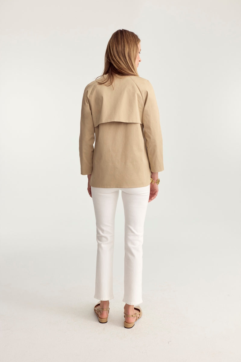 Trench Blazer - Khaki - Preorder Ships 3/31