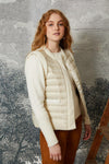 Puffer Vest - Ivory