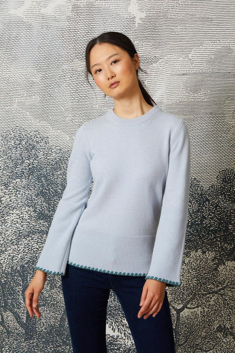 Thyme Sweater - Light Blue