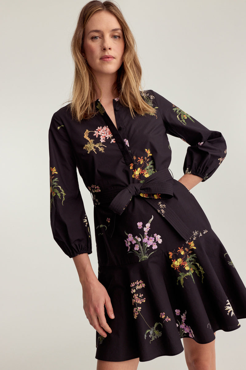 Barcelona Dress - Black Orchid