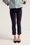 Side Slit Ankle Pant - Navy