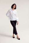 Trio Tuck Blouse - White