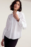 Trio Tuck Blouse - White