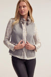 Ginger Blouse - Beige Flores