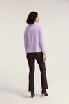 Funnel Neck Sweater - Lilac