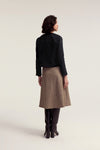 Bacall Skirt - Tawny Plaid