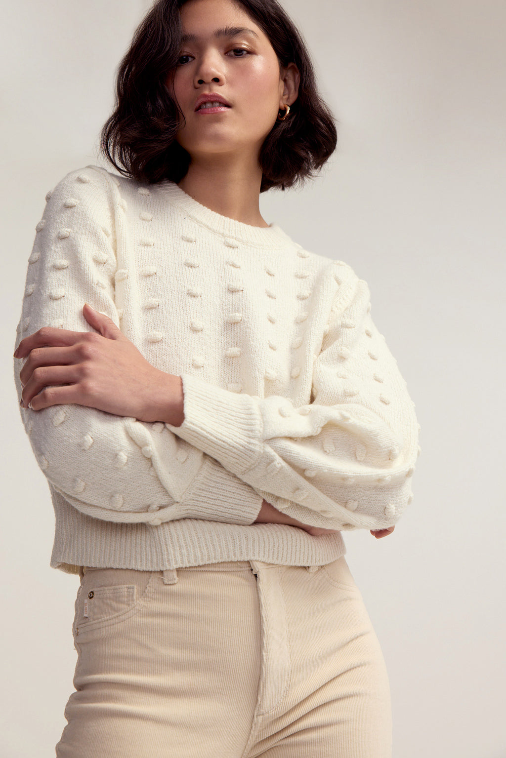 Berry Sweater - Ivory