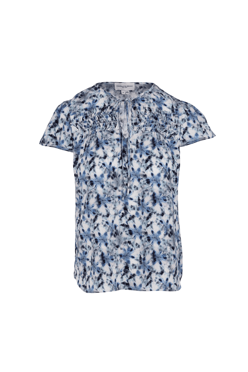 Amor Blouse - Blue Mirage