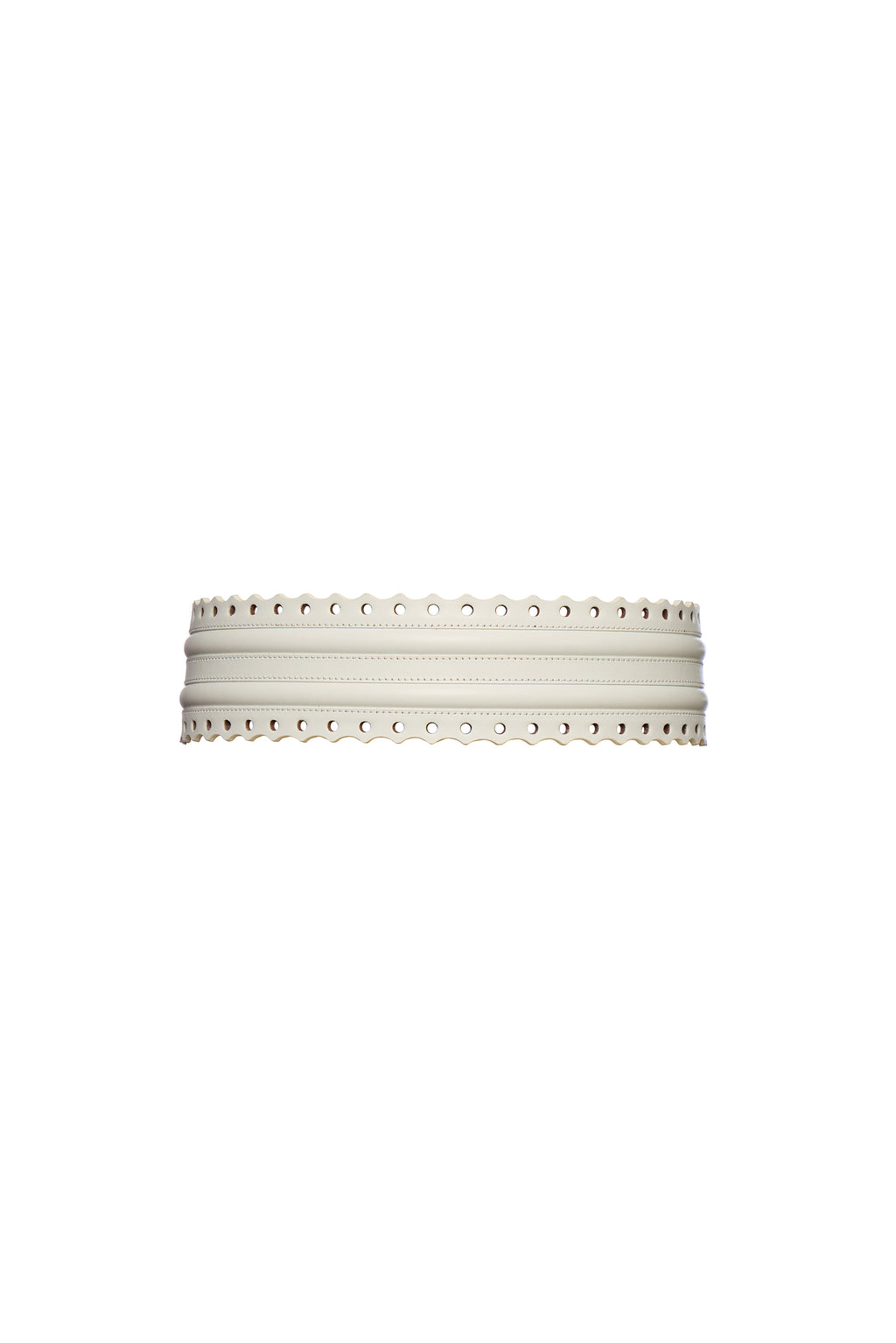 Fretwork Belt - White - Ships Out 3/11