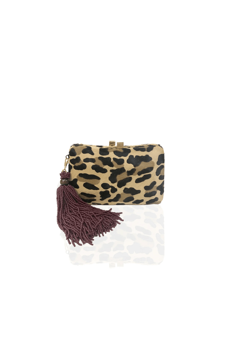 Leopard Clutch