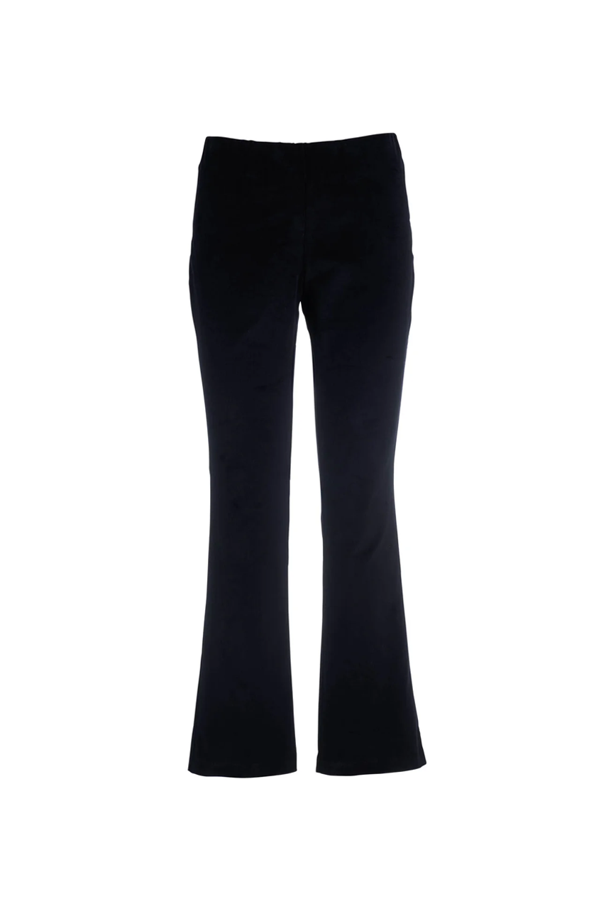 Full Length Flare Pant - Navy Corduroy