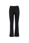 Full Length Flare Pant - Black Ponte