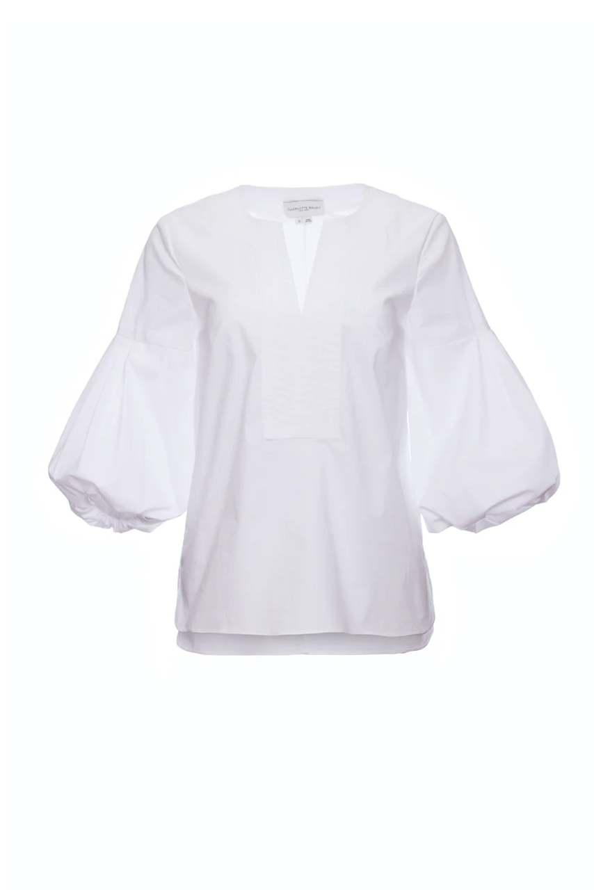 Fiesta Blouse - White