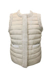 Puffer Vest - Ivory