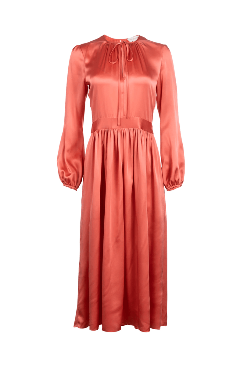 Luna Dress - Coral