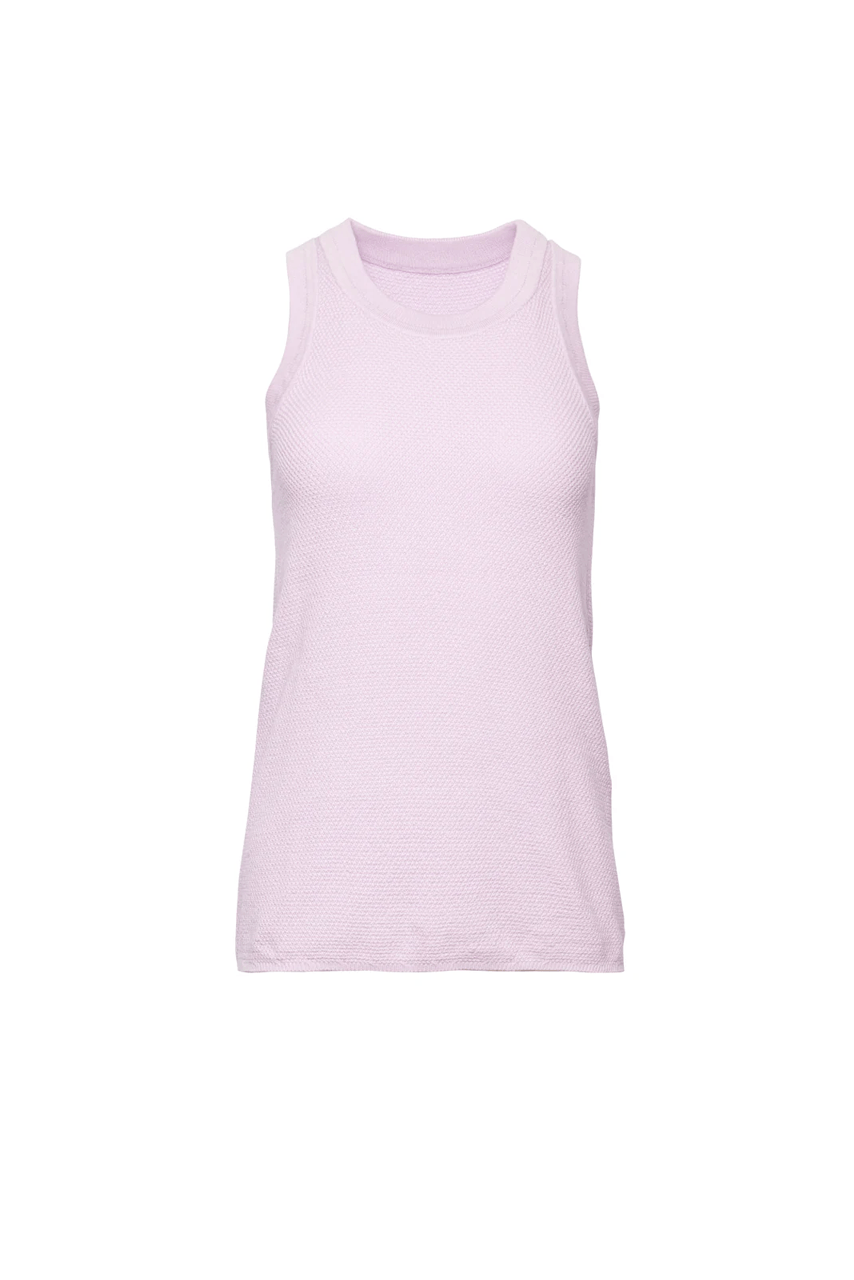 Sol Knit Tank - Lilac