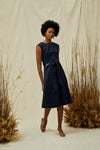 Tulum Dress - Navy