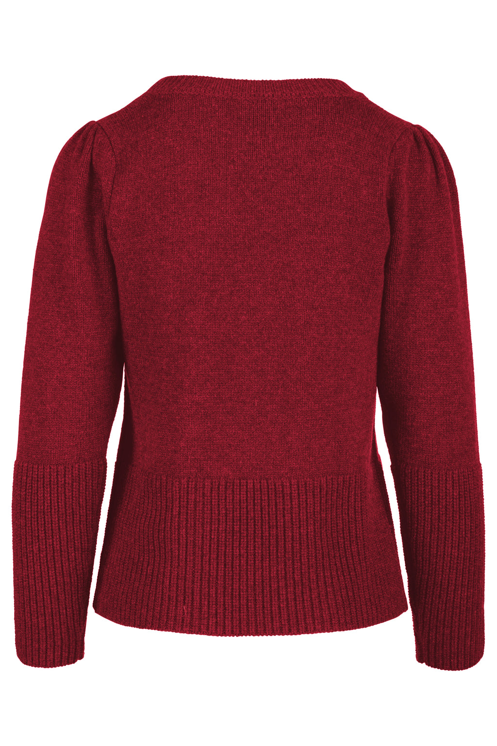 Garden Cable Sweater - Mulberry