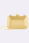 Brushed Matte Gold Clutch